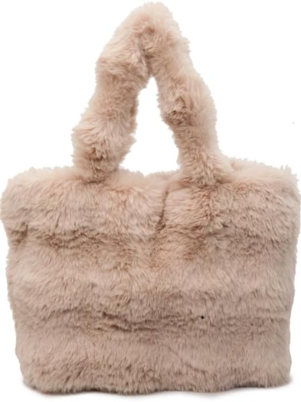 Korean version new 2026 autumn and winter plush handbag women large capacity sho